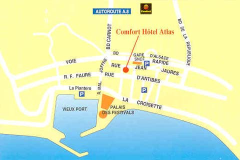 Hotel Atlas in Cannes
