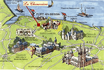 Chateau la Cheneviere - hotels Normandy