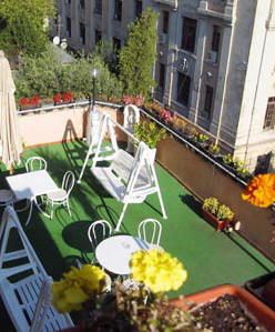 Hotel Viminale - roof garden