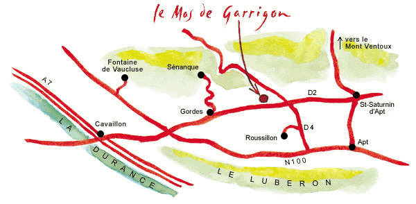 Mas de Garrignon - Hotels Provence