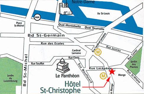 Hotel Saint Christophe in Paris
